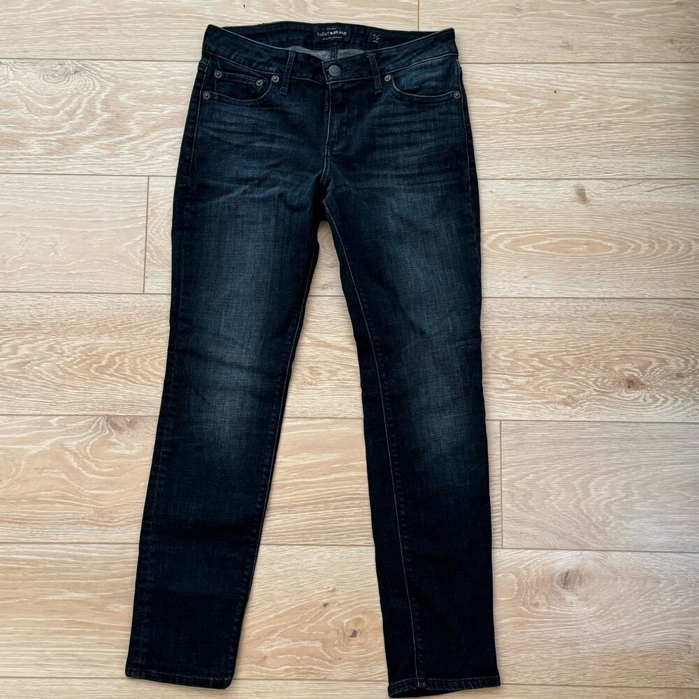 Lucky Brand Jeans 4/27 Ankle Dark Wash